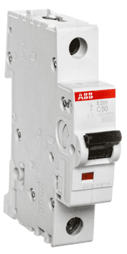 ABB Automatski osigurač 1P C 50A 6kA AC S201-C50 2CDS251001R0504