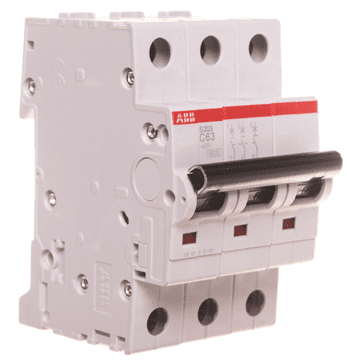 ABB Automatski osigurač 3P C 63A 6kA AC S203-C63 2CDS253001R0634