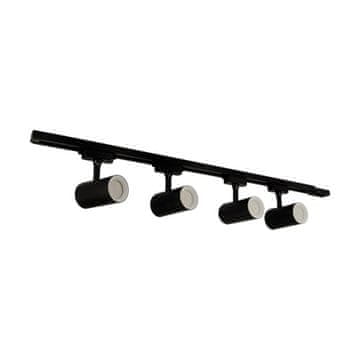 Ideus Rasvjetna tijela za šine 4xGU10 35W crna Luster 04080