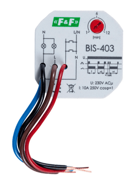 FF Impulsni relej s timerom 10A 230V AC 2Z BIS-403