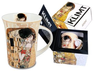 Carmani GUSTAV KLIMT KREMNA PORCULANSKA ŠALICA S POLJUBACEM, POKLON ZA NJU