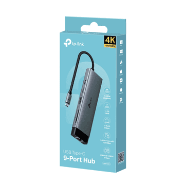 TP-Link UH9120C 9-u-1 USB-C HUB priključna postaja s 4K HDMI i 100 W Power Delivery