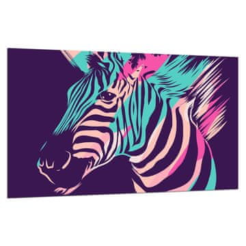 ZAŠTITNA PLOČA OD STAKLA ZA ŠTEDNJAK 80x52 ZEBRA