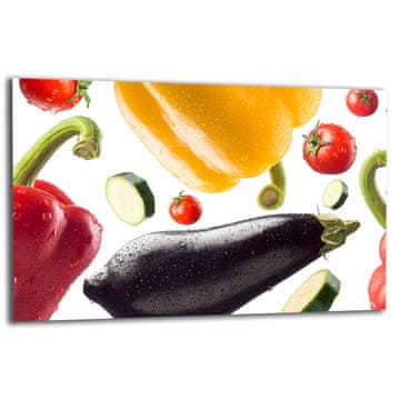 ZAŠTITNA PLOČA OD STAKLENA ZA ŠTEDNJAK 80x52 PEPPER