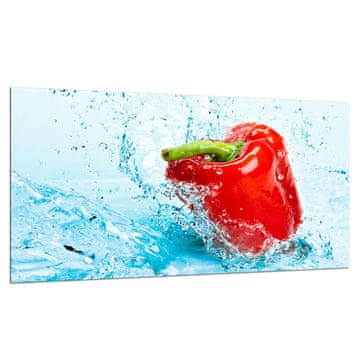 ZAŠTITNA PLOČA OD STAKLENA ZA ŠTEDNJAK 90x52 PEPPER