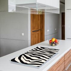 ZAŠTITNA PLOČA OD STAKLA ZA ŠTEDNJAK 90x52 ZEBRA