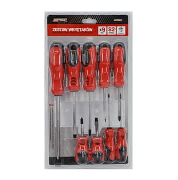 awtools set odvijača, blister S2 / 9 kom.