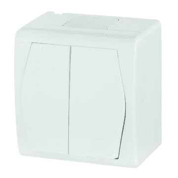 Hermes2 Hermetička sklopka 10A IP44 bijela 1002-00