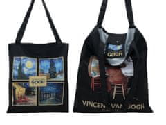 Carmani VAN GOGH KOLAŽ TORBA ZA RAME OD TKANINE EKO TORBA ZA KUPOVINU POKLON KUTIJA