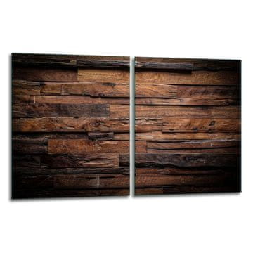 2x ZAŠTITNA PLOČA OD STAKLA ZA PEĆ 40x52 NA DRVA