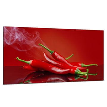 ZAŠTITNA PLOČA OD STAKLA ZA ŠTEDNJAK 90X52 CHILLI