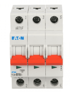 EATON Automatski osigurač 3P B 10A 10kA AC plsm-B10/3-MW 242444