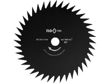 TOYA FLO nož za kosu / oštrica s kosim zubima 250/25,4 mm