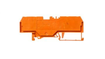 Wago 4-žilni konektor sabirnice 4 mm2 narančasti 281-653