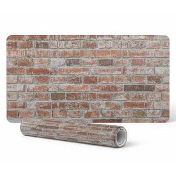 Podloga za miš protuklizna gaming, crvena cigla retro zid, 90x45 cm