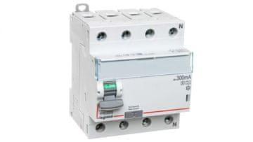 LEGRAND 4P 40A 0.3A diferencijalni prekidač tip A-S P304 DX3 411800
