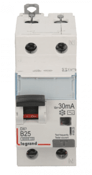 LEGRAND Diferencijalni prekidač 2P 25A B 0,03A tip AC P312 DX3 410923
