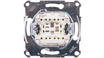 Schneider Merten dvostruki prekidač za stepenice 10A 250V IP20 MTN3126-0000