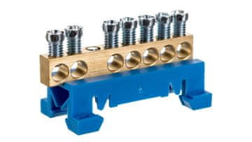 EK N7 plava boja 7x16mm2 Neutralna priključna traka MAD0007N15