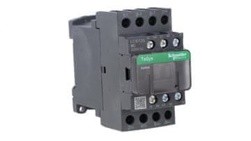 Schneider TeSys Deca Power kontaktor 25A 4P 220V DC 1NO 1NC LC1DT25MD