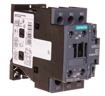 Siemens Kontaktor snage 32A 3P 230V AC 1NO 1NC S0 3RT2027-1AP00