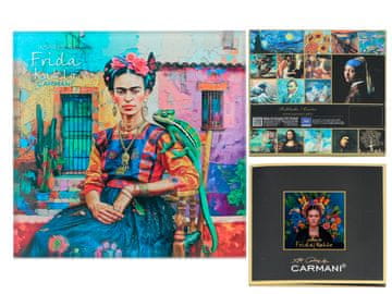 Carmani STAKLENI PLADNJ ZA ŠALICE FRIDA KAHLO KUHINJA DNEVNI BORAVAK DEKORACIJA STOLA