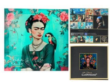 Carmani FRIDA KAHLO STAKLENA ŠALICA PLADNJIĆ BLAGOVAONICA KUHINJA DOM STOL