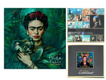 Carmani FRIDA KAHLO STAKLENA ŠALICA PLADNJ STOL ZA BLAGOVAONICU KUHINJA DNEVNI BORAVAK