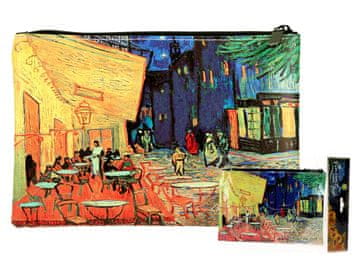 Carmani ŽENSKA KOZMETIČKA TORBICA VAN GOGH PERNICA CAFE TERRACE NOĆU DAR