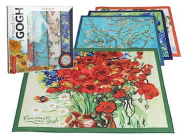 Carmani SET OD 4 PODLOGA ZA STO VAN GOGH POKLON SET