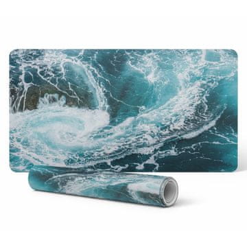 Podloga za stol za tipkovnicu i pribor, oceanski vrtlog, 120x60 cm