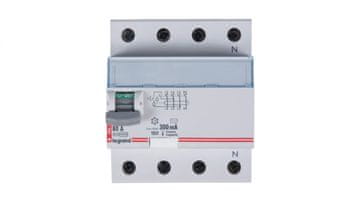 LEGRAND 4P 80A 0.3A diferencijalni prekidač tip AC P304 DX3 411725