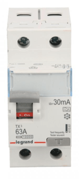 LEGRAND 2P diferencijalni prekidač 63A 0,03A tip A P302 TX3 411561