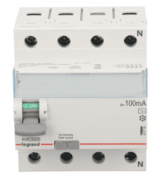 LEGRAND 4P 63A 0.1A diferencijalni prekidač tip AC P304 TX3 411719