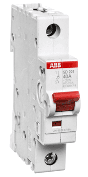 ABB Modularna sklopka-rastavljač 40A 1P SD201/40 2CDD281101R0040
