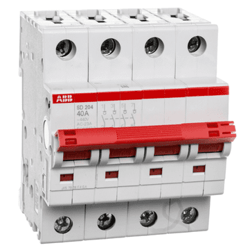 ABB Modularna sklopka-rastavljač 40A 4P SD204/40 2CDD284101R0040