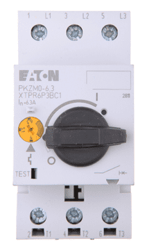 EATON Motorni prekidač PKZM0-6,3 3P 2,2 kW 4-6,3A 072738