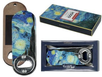 Carmani METALNI OTVARAČ ZA BOCE VAN GOGH ZVJEZDANA NOĆ POKLON ZA NJEGA