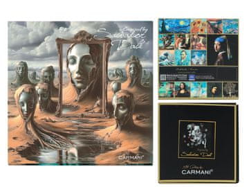 Carmani STAKLENA CIJEV SALVADOR DALI KUHINJSKI STOL DEKORACIJA DNEVNOG BORAVKA