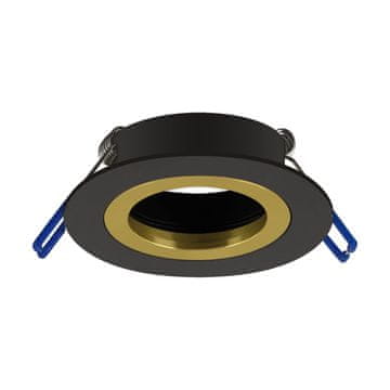 Ideus Stropni reflektor GU10 35W crno zlatni pluton C 04237