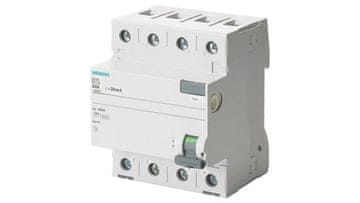 Siemens 4P 40A 0.3A diferencijalni prekidač tip AC 400V 5SV4644-0