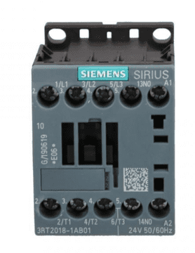 Siemens Kontaktor napajanja 16A 3P 24V AC 1Z 0R S00 3RT2018-1AB01