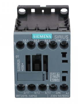 Siemens Kontaktor snage 7A 3P 230V AC 0Z 1R S00 3RT2015-1AP02