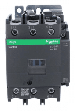 Schneider TeSys Deca kontaktor snage 80A 3P 48V AC 1NO 1NC LC1D80E7
