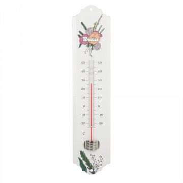 Bradas Metalni vanjski termometar 30 cm BIJELA LINIJA 9691