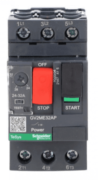Schneider TeSys Deca Motorni prekidač 3P 15kW 24-32A PL GV2ME32AP