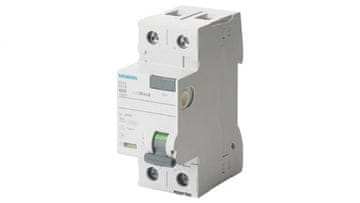 Siemens 2P 25A 30mA 230V diferencijalni prekidač tip F 5SV3312-3