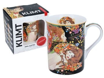 Carmani PORCULANSKA ŠALICA GUSTAV KLIMT VODENE ŠTAMPE KLASIČNI NOVI POKLON ZA DOM