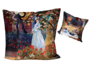 Carmani DEKORATIVNI JASTUK JASIEK PUNJENJE CLAUDE MONET DORUČAK