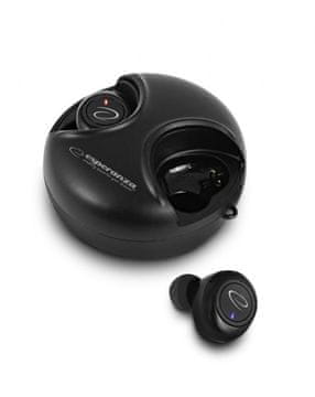 ESP Esperanza EH228K bežične in-ear slušalice za pozive/glazbu, crne